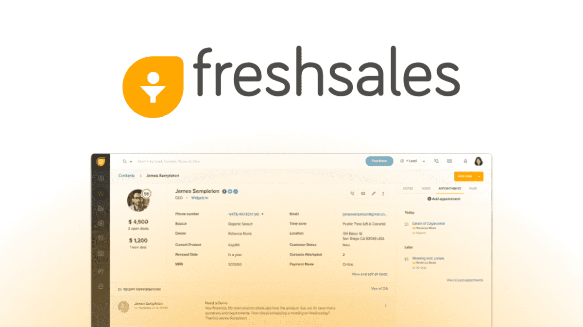 crm freshsales
