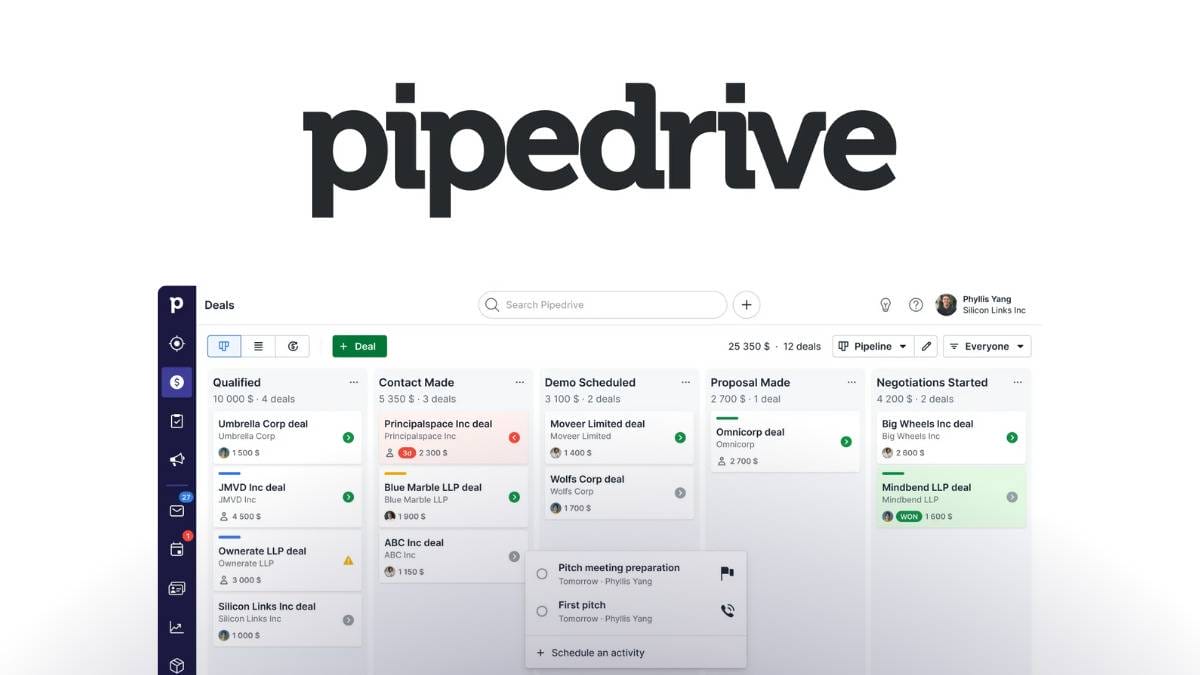 pipedrive crm